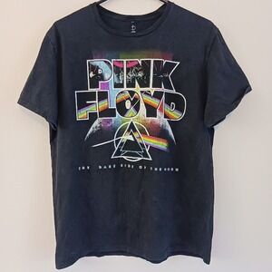 Pink Floyd Graphic Tee - "Dark Side of the Moon" Size L, 100% Cotton